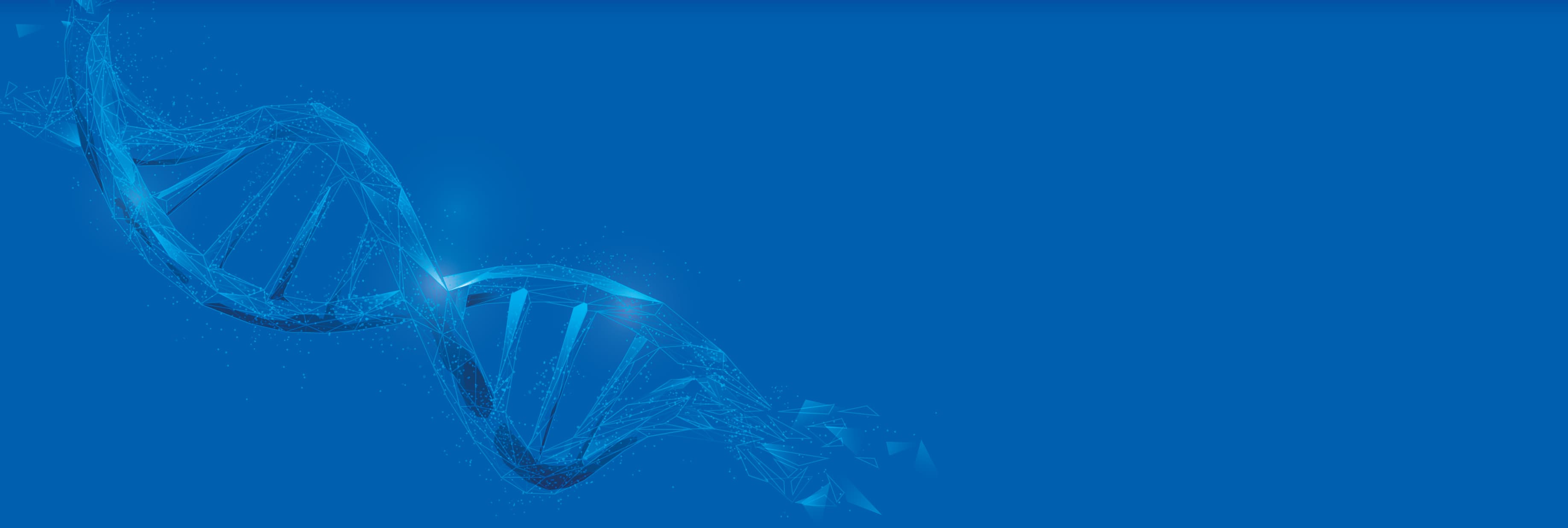 DNA helix representing genetic testing